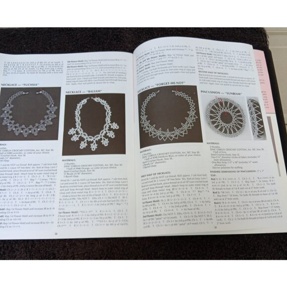 DMC Tatting for Today #15209 – VTG 1983 Instruction Booklet - Picture 6 of 10